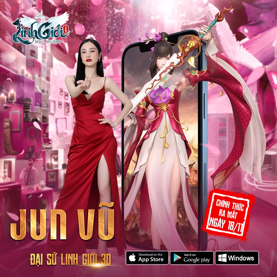Cộng đồng game thủ đang tò mò với những bức ảnh hậu trường về dàn sao hạng A của showbiz Việt đồng loạt góp mặt tại Linh Giới 3D: Soul World