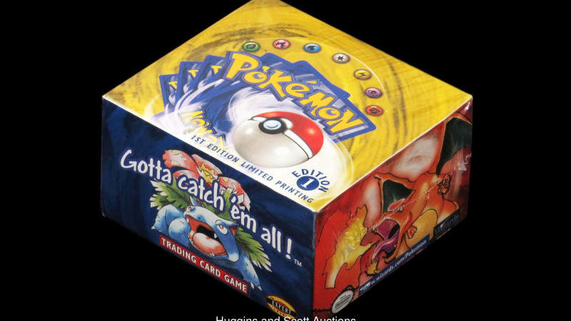 Hộp bài Pokemon năm 1999 được bán với giá lên đến 1,3 tỷ VNĐ