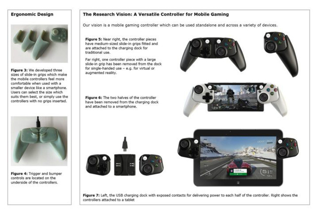 Hé lộ hình dáng tay cầm Xbox cho smartphone xCloud từ Microsoft