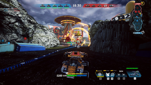 Game đua xe bắn súng Switchblade mở cửa miễn phí trên Steam