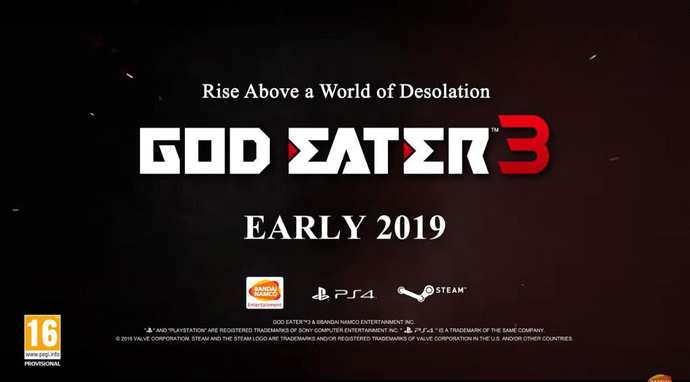 Bom tấn God Eater 3 ấn định  ngay trong năm 2018
