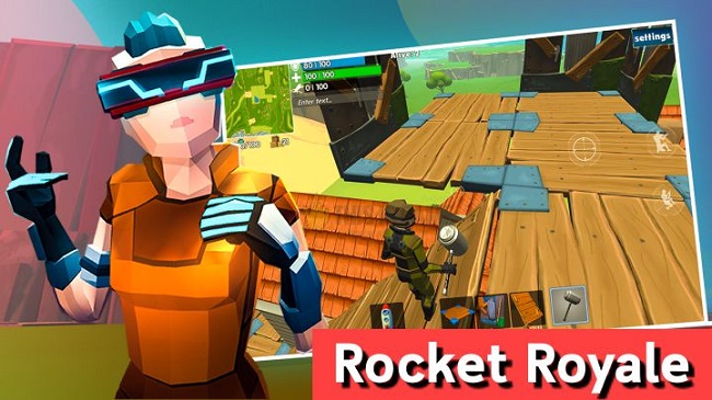 Rocket Royale – Game mobile sinh tồn rất độc đáo