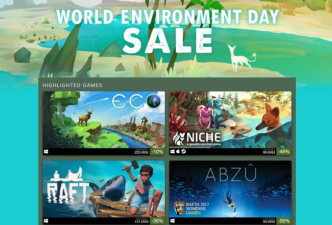 Steam mở đợt Sale “Ngày Môi Trường”, giảm giá đến 90% và góp phần ủng hộ quỹ bảo vệ Trái Đất