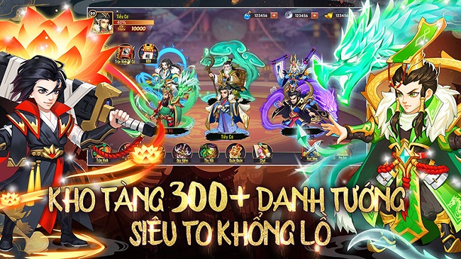 Game 3Q đấu kiếm hợp kích “Thiên Long Tam Quốc” sắp ra mắt game thủ