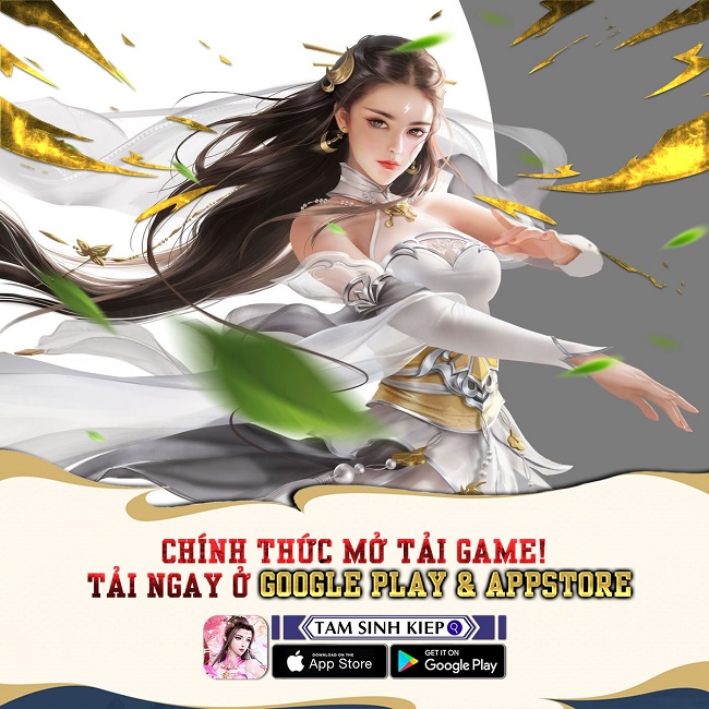 Dzogame tặng 500 Giftode game Tam Sinh Kiếm Mobile