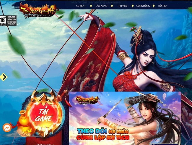 Tiếu Ngạo Giang Hồ Online mở trang chủ, ngày đến tay game thủ không còn xa