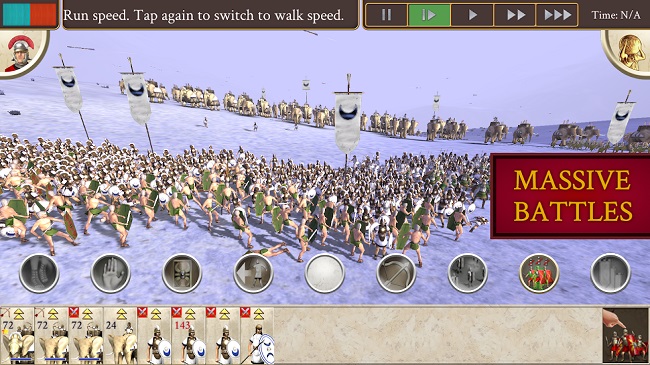 Bom tấn ROME: Total War – Đã có mặt trên Google Play