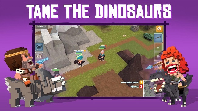 Dinos Royale – Game sinh tồn cưỡi khủng long chiến đấu