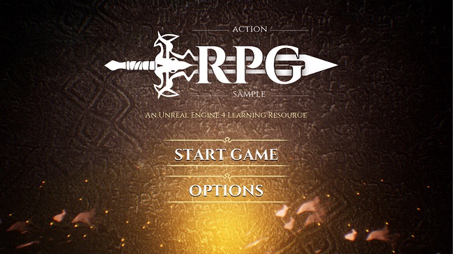 Action RPG Game Sample – gMO chặt chém siêu chất sử dụng Unreal Engine 4