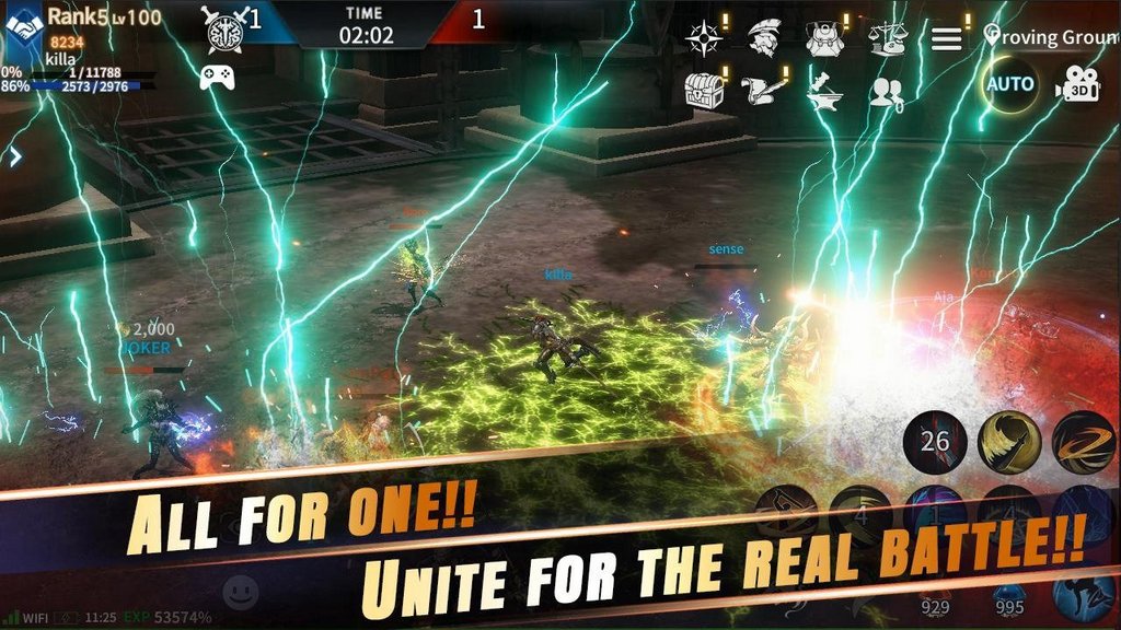 RebirthM: tân binh MMORPG đồ hoạ Unity cực ấn tượng