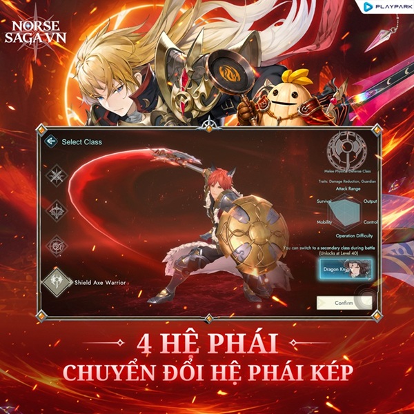 Norse Saga Mở Thử Nghiệm CBT Cho Game Thủ Đông Nam Á Từ 24 - 28 Tháng 06 