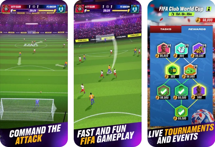 FIFA Rivals: Game Bóng Đá Di Động Siêu Tốc Độ đã ra mắt