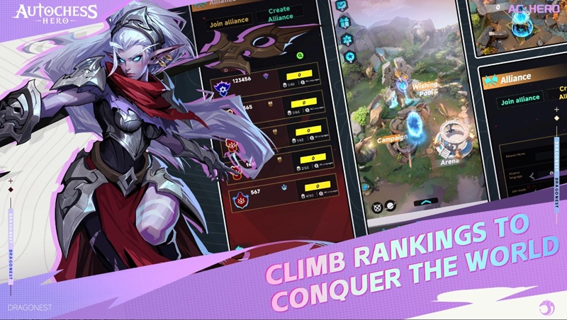 AutoChess Hero  - Game SLG từ vũ trụ AutoChess mở cửa thử nghiệm trên Android