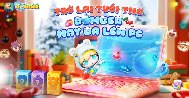 Bomber VNG ra mắt phiên bản PC vào 19/11 - Tuổi thơ Boom Online "lên đời" với đồ họa 3D và gameplay chuẩn eSports