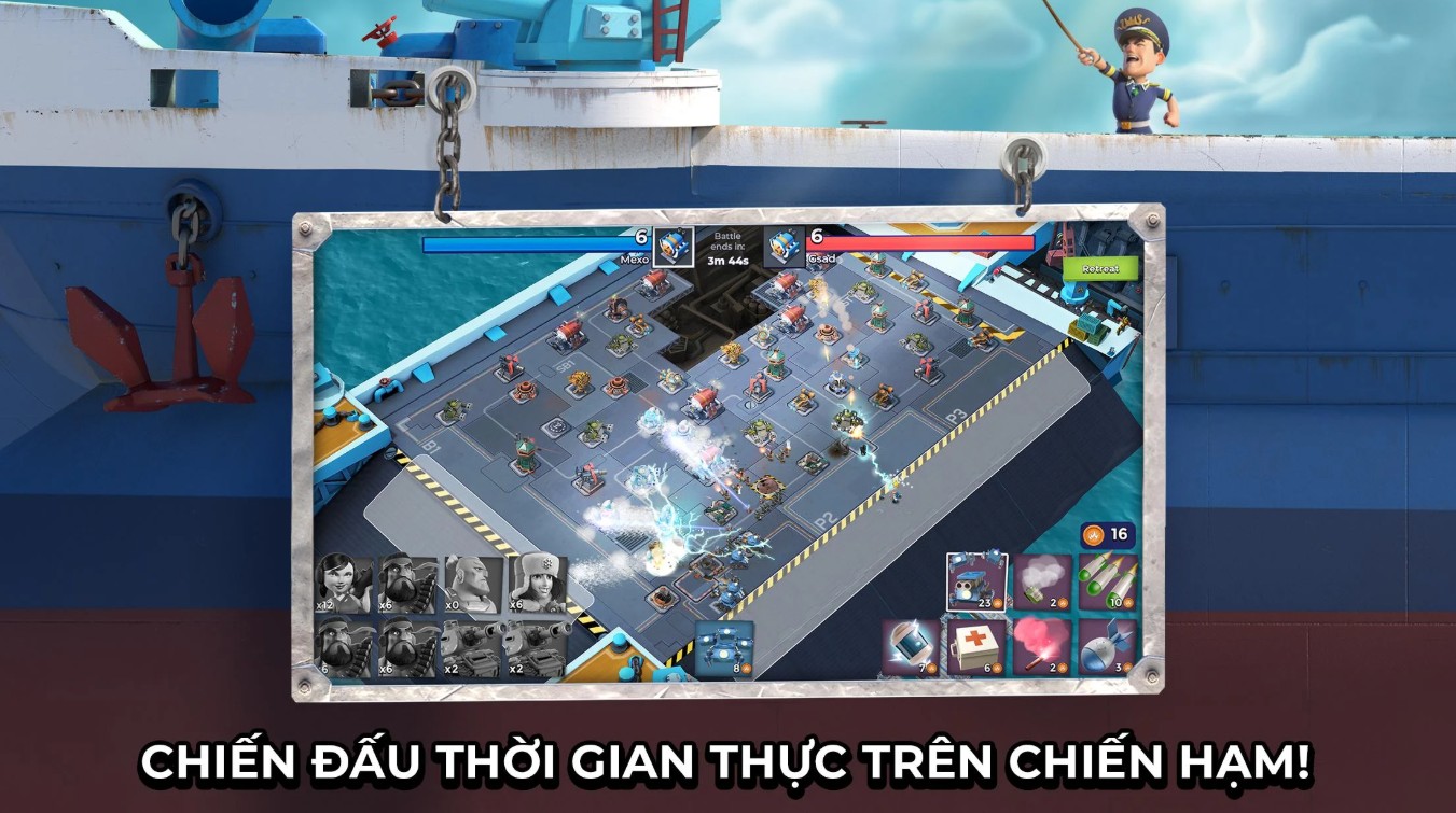 Sau 12 năm, tựa game chiến thuật Boom Beach chính thức xác nhận lên PC