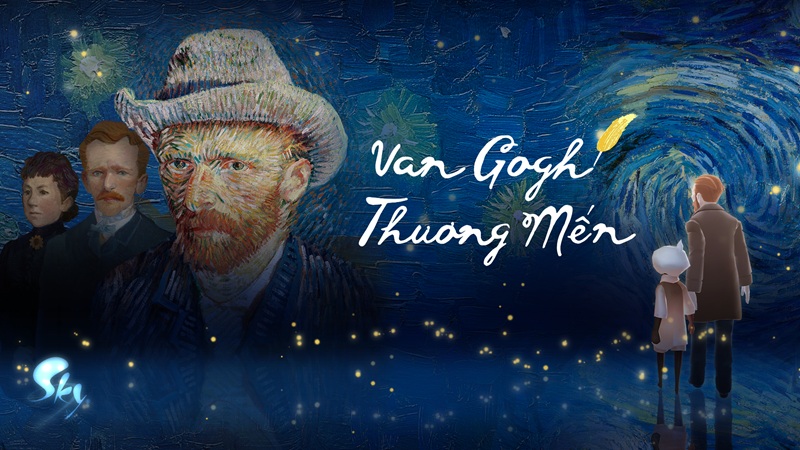 “Van Gogh Thương Mến”  - Một trải nghiệm tương tác mới trong Sky: Children of the Light