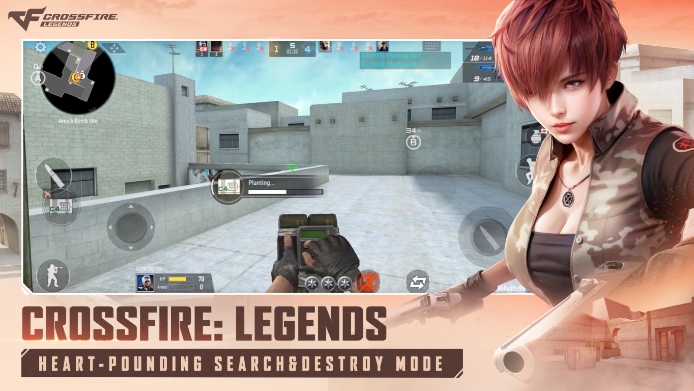 Crossfire: Legends – Tượng đài FPS di động tái xuất mang theo bản đồ huyền thoại và chế độ thi đấu máu lửa