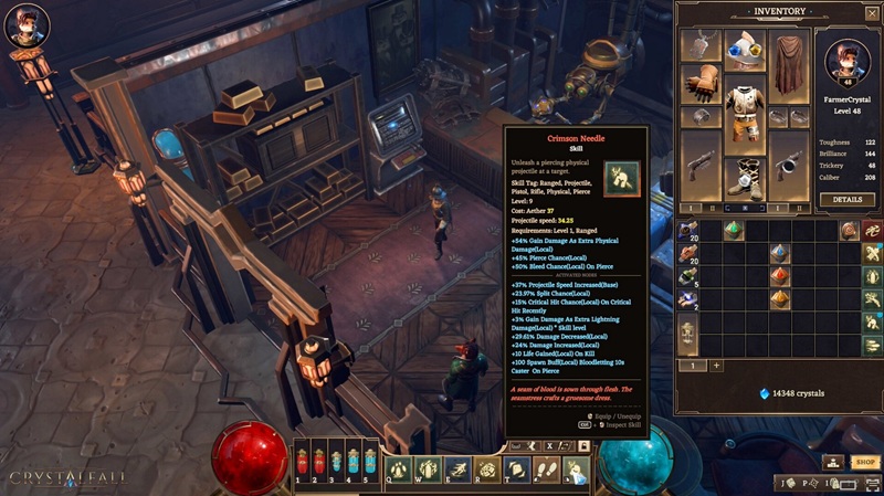 Crystalfall: "Tiểu Diablo" phong cách Steampunk ra mắt vào tháng sau