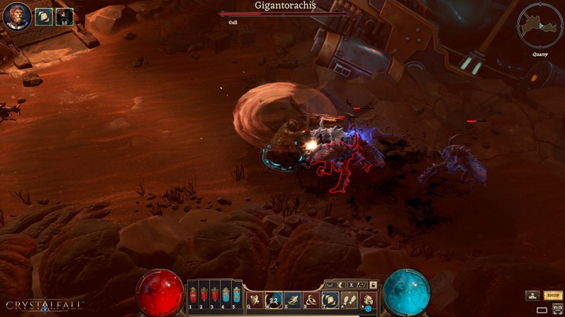 Crystalfall: "Tiểu Diablo" phong cách Steampunk ra mắt vào tháng sau