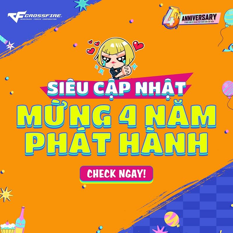 Đột Kích ra mắt Big Update mừng 4 năm phát hành với VTC Online