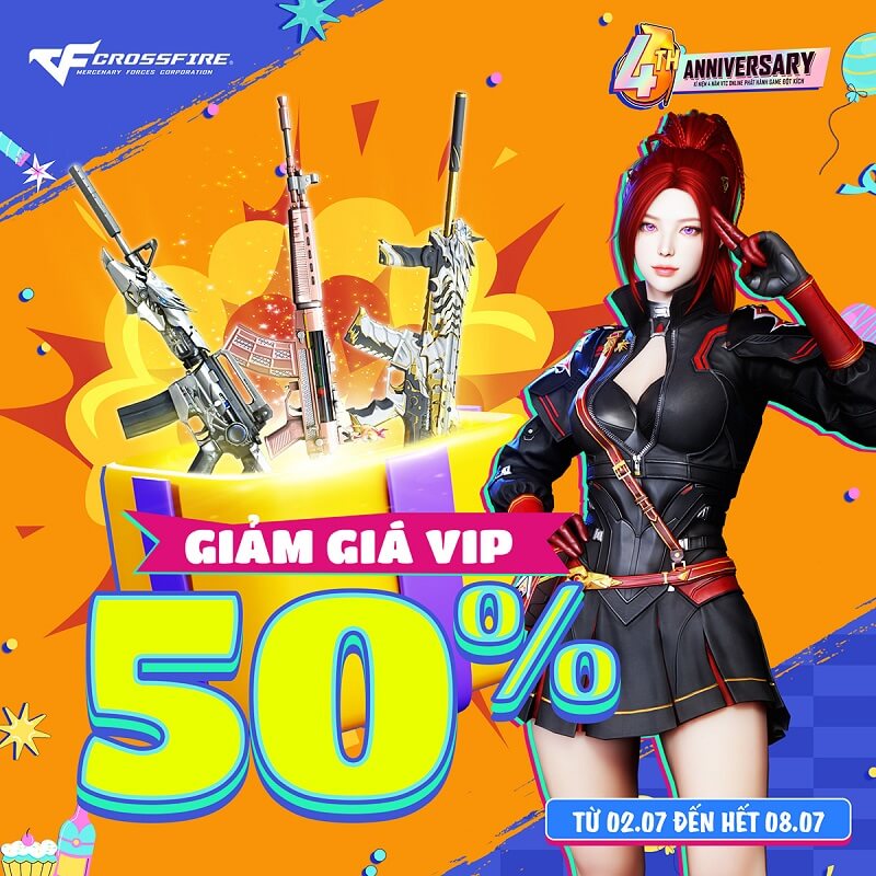 Đột Kích ra mắt Big Update mừng 4 năm phát hành với VTC Online