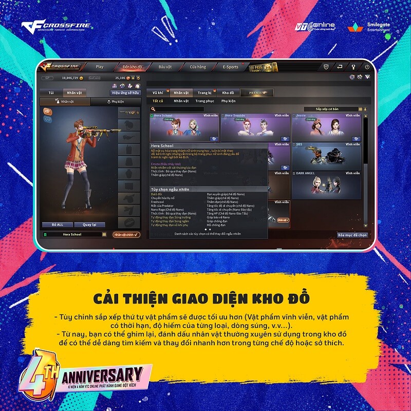 Đột Kích ra mắt Big Update mừng 4 năm phát hành với VTC Online