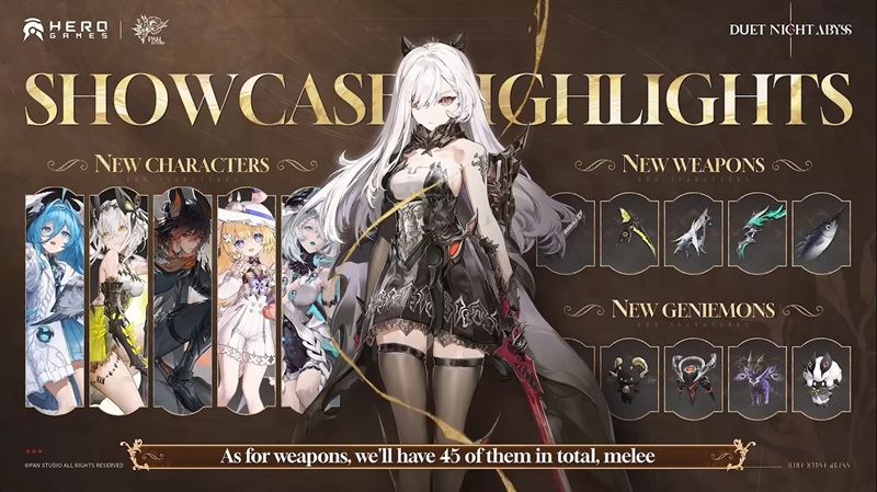 Tải trước game nói "KHÔNG" với Gacha và thể lực Duet Night Abyss