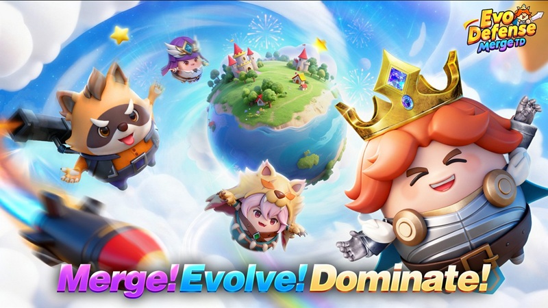 Evo Defense: Merge TD – Tân binh thủ thành Roguelike cán mốc 1 triệu đăng ký chính ra mắt