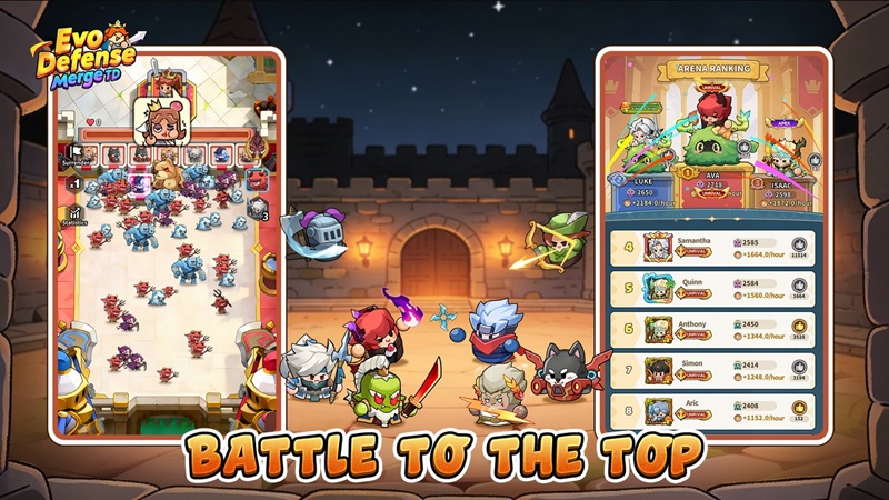 Evo Defense: Merge TD – Tân binh thủ thành Roguelike cán mốc 1 triệu đăng ký chính ra mắt