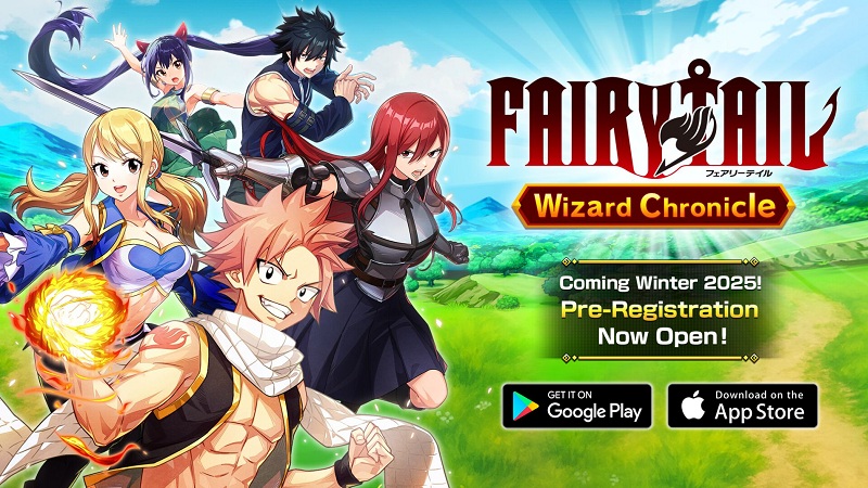 FAIRY TAIL Wizard Chronicle mở đăng ký trước: Game Idle RPG chuẩn anime cho game thủ bận rộn