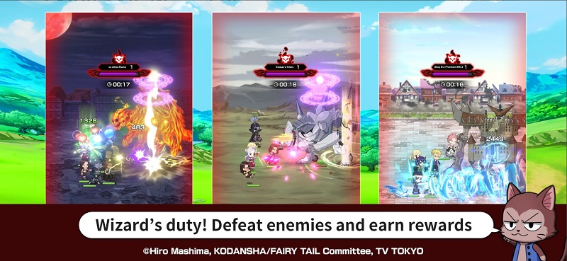 FAIRY TAIL Wizard Chronicle mở đăng ký trước: Game Idle RPG chuẩn anime cho game thủ bận rộn