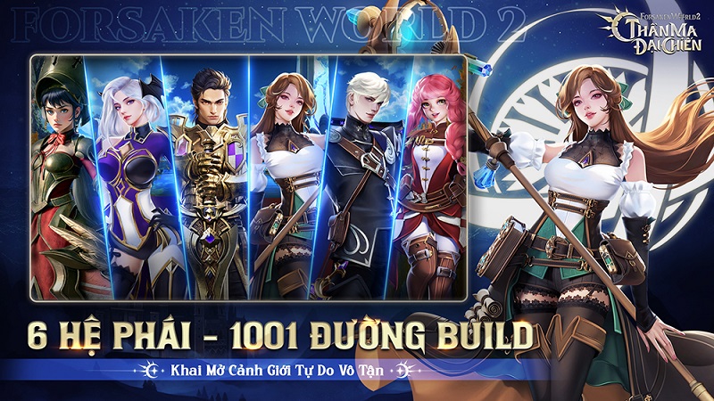 Forsaken World 2: Thần Ma Đại Chiến chính thức ra mắt game thủ châu Á ngày 22/10