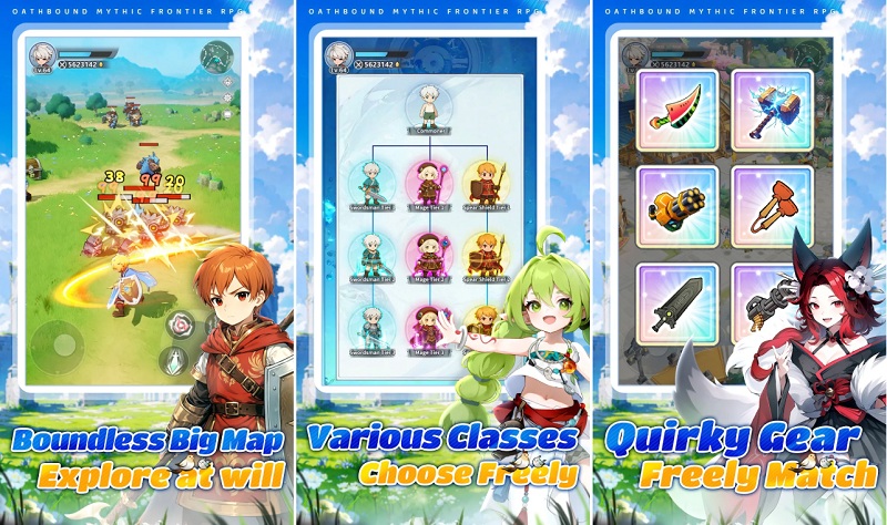 Hero Reborn: Eternal Pact — MMORPG idle thế giới đẹp như tranh, triệu hồi trăm Thần Linh