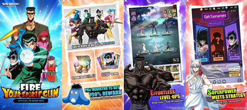 YuYu Hakusho: Slugfest – Hành Trìn U Linh Giới RPG 3D sắp có mặt trên di động