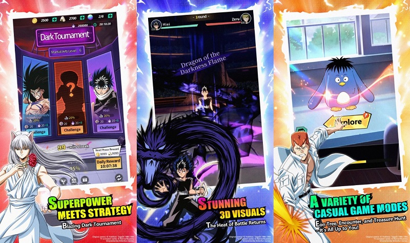 YuYu Hakusho: Slugfest – Hành Trìn U Linh Giới RPG 3D sắp có mặt trên di động