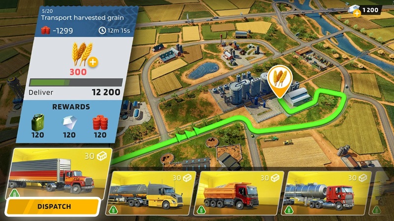 Highway Heroes: Trổ tài làm "ông trùm" ngành vận tải Mỹ trên di động