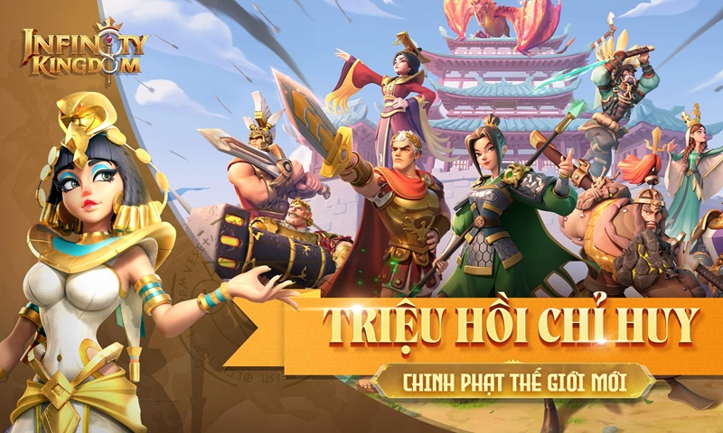 Siêu phẩm SLG Global INFINITY KINGDOM chính thức được Funtap phát hành tại Việt Nam