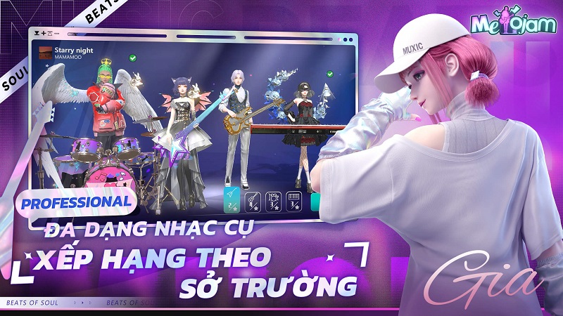 MeloJam - Game âm nhạc và thời trang thời thượng nhất 2024 đã có mặt trên Dzostore