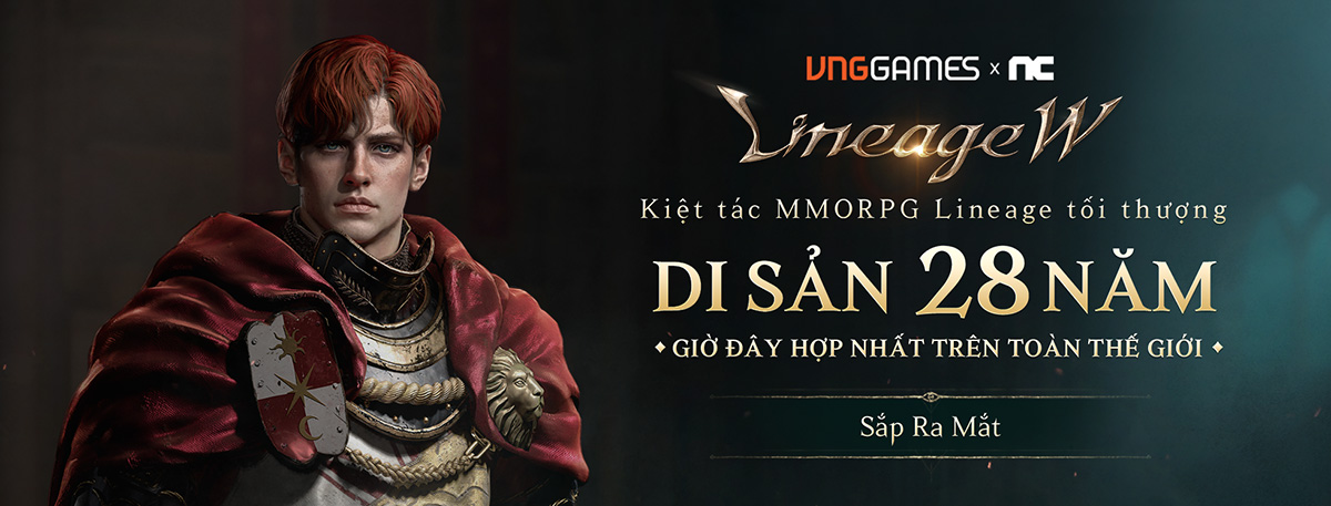 Lineage W sẽ là siêu phẩm tiếp theo được NCV Games phát hành chính thức tại Đông Nam Á!
