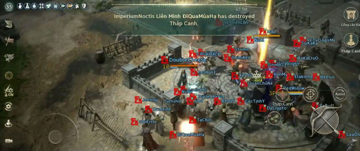 Công Thành Chiến Thành Kent trải qua kỳ đầu tiên với loạt khám phá đáng nhớ của game thủ Lineage W