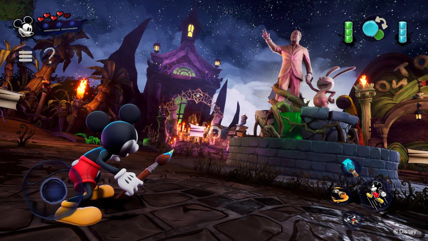 Disney Epic Mickey: Rebrushed – Sự trở lại của tựa game Chuột Mickey "hắc hóa" trên nền tảng di động