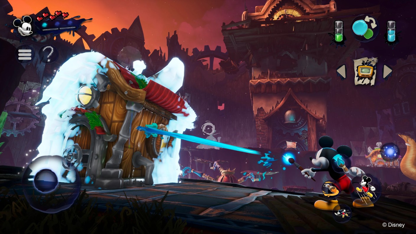 Disney Epic Mickey: Rebrushed – Sự trở lại của tựa game Chuột Mickey "hắc hóa" trên nền tảng di động