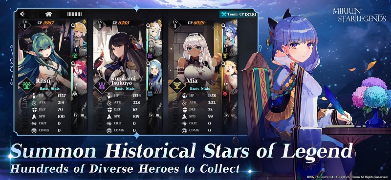 Mirren: Star Legends - Cuộc phiêu lưu giả tưởng mới từ Crunchyroll
