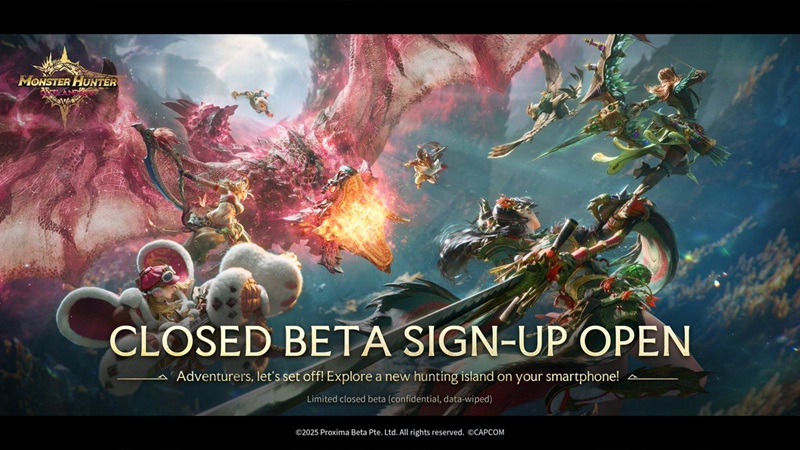 Monster Hunter Outlanders thử nghiệm beta kín vào tháng 11, đăng cho phép đăng ký