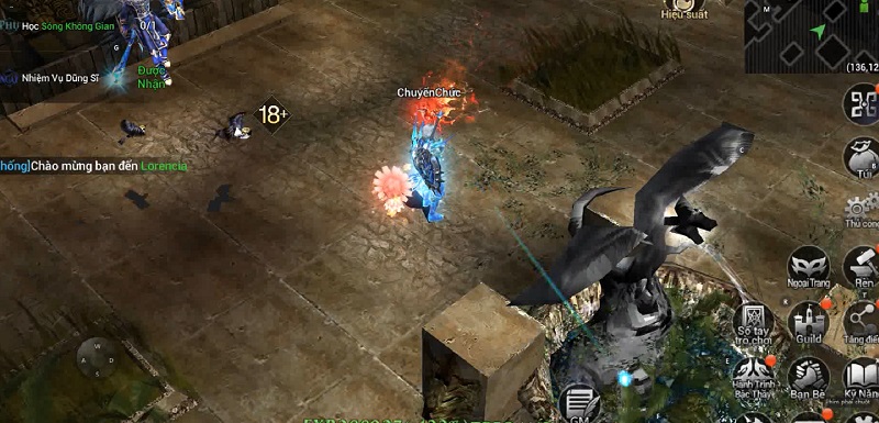 Chuyển chức cực nhanh, trải nghiệm sức mạnh siêu đỉnh của Magic Gladiator