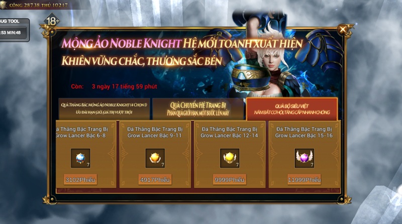 MU Lục Địa VNG ra mắt class thứ 7 – Grow Lancer: Bước tiến lớn định hình lại meta, hâm nóng cuộc đua sức mạnh