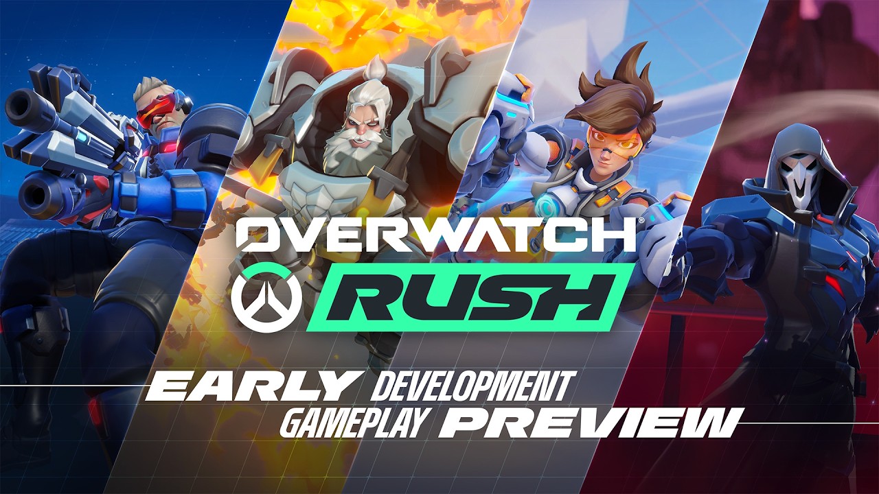 Overwatch Rush: Bom tấn bắn súng "top-down" mới toanh của Blizzard trên Mobile