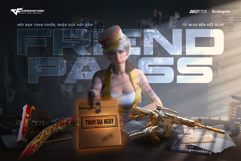 Cộng đồng Crossfire rộn ràng đón cơ hội sưu tầm quà khủng tại Friend Pass Big Season 2026