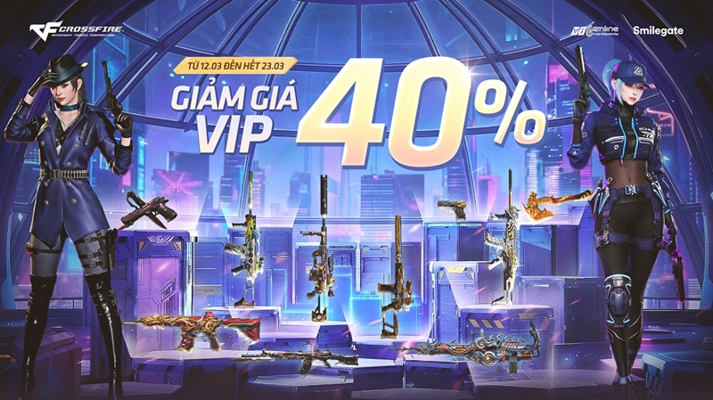 Crossfire tung big update tháng 3 kỷ niệm 18 năm ra mắt tại thị trường Việt