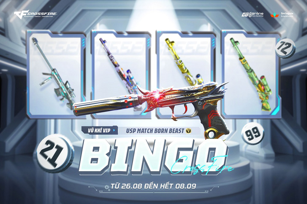 Đột Kích giới thiệu sự trở lại của web sự kiện Bingo – lật số nhận thưởng